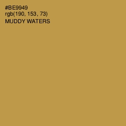 #BE9949 - Muddy Waters Color Image